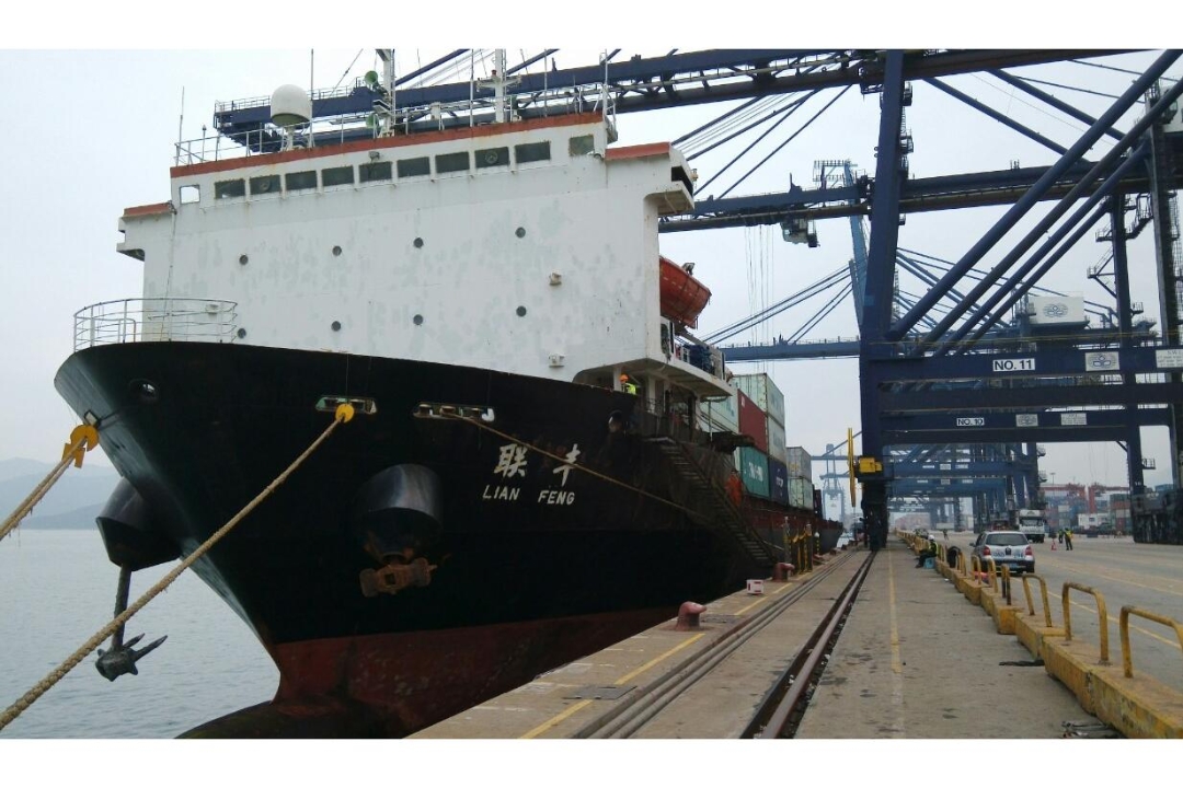 YICT welcomes first call of new Yantian-Haiphong service