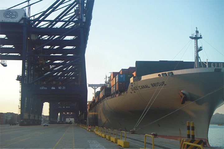 "Suez Canal Bridge" on 31 July 2007 (AES2)