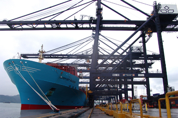 "Gosport Maersk" on 6 July 2005
