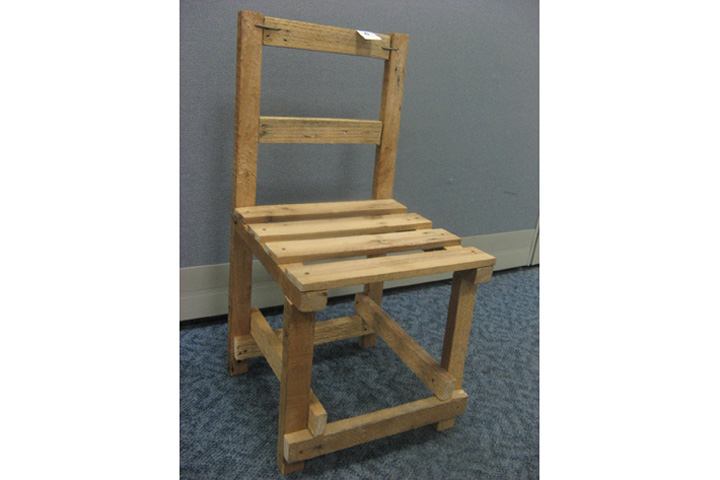 Wooden chair