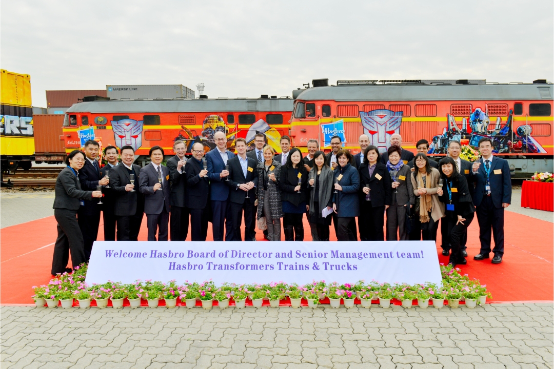Hasbro Delegation Visits YICT and Pingyan Railway