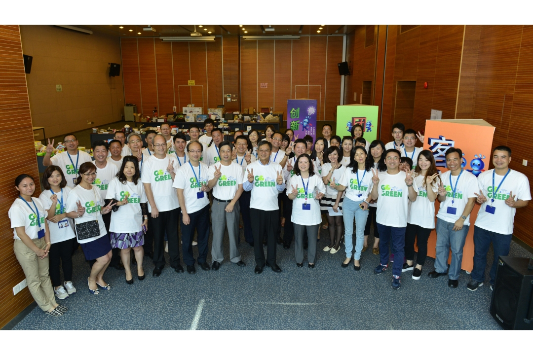 YICT organises a green initiative under the theme of ‘Go Green’ for its staff to exchange second-hand goods