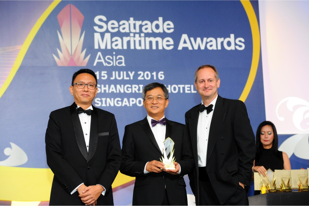 Patrick Lam, Managing Director of YICT, received the award in Singapore