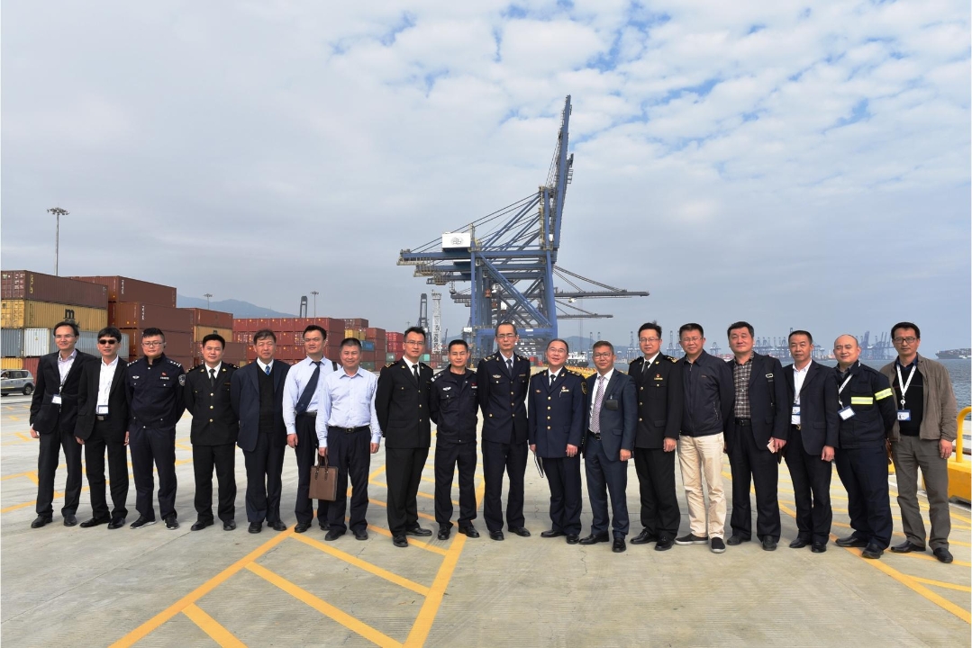 Port supervisory facilities of Berth # 5 & 6 of Yantian’s West Port pass Inspection