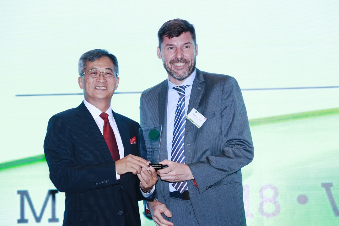 Hutchison Ports Yantian was named the Best Container Terminal Asia (over 4 million TEUs) at the 2018 AFLAS Awards