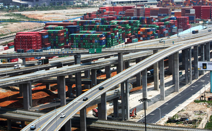 Second Access Road to Yantian on 23 April 2010